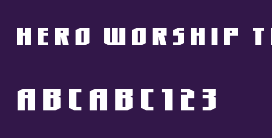 Hero Worship Title
