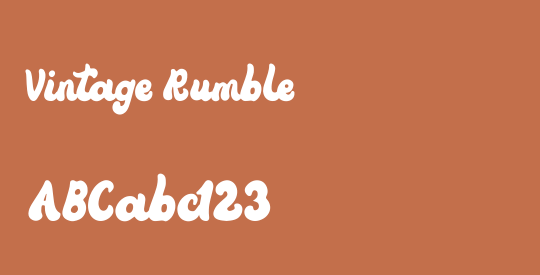 Vintage Rumble