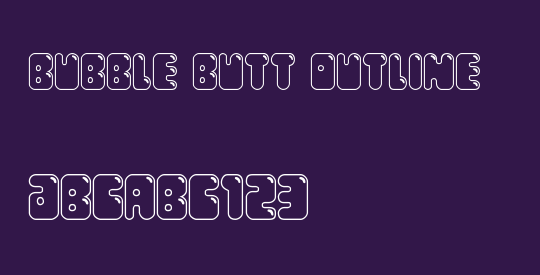 Bubble Butt Outline