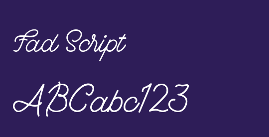 Fad Script