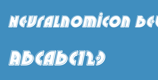 Neuralnomicon Bevel Italic