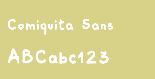 Comiquita Sans