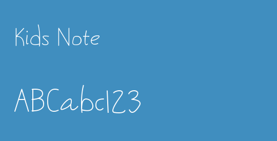 Kids Note