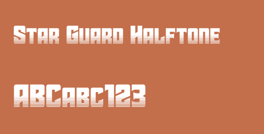 Star Guard Halftone