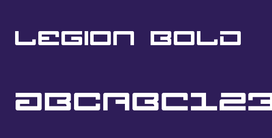Legion Bold