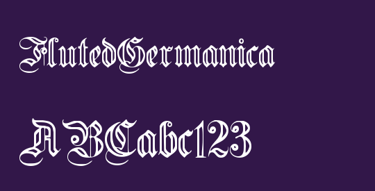 FlutedGermanica