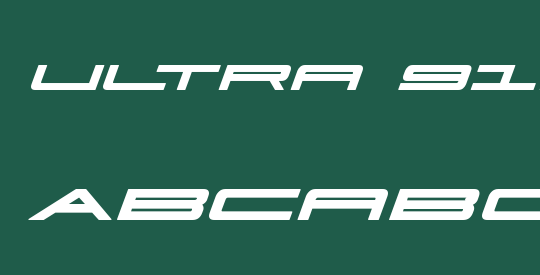 Ultra 911 Bold Italic