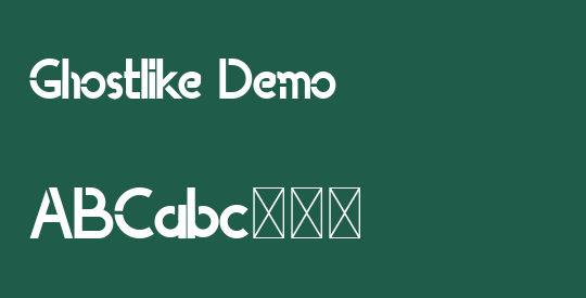 Ghostlike Demo