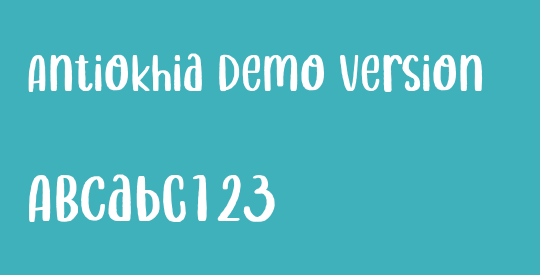 Antiokhia Demo Version