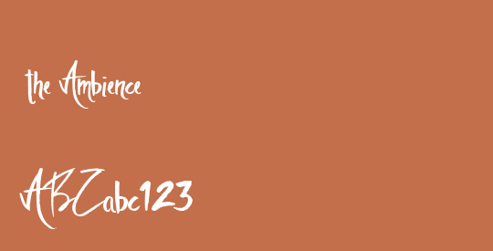 the Ambience
