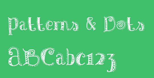 Patterns & Dots
