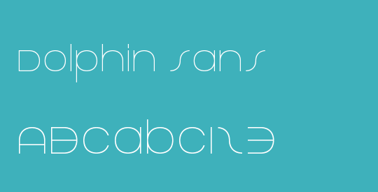 Dolphin Sans
