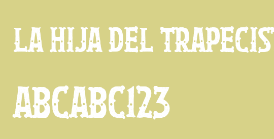 La Hija del Trapecista