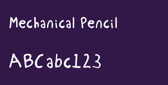 Mechanical Pencil