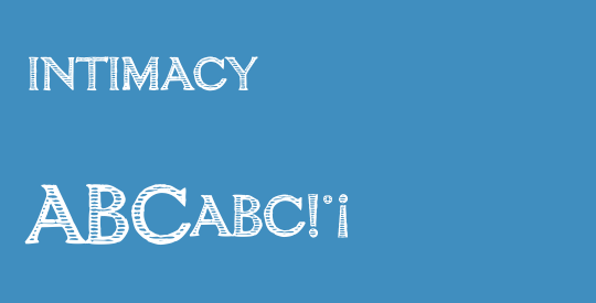 intimacy
