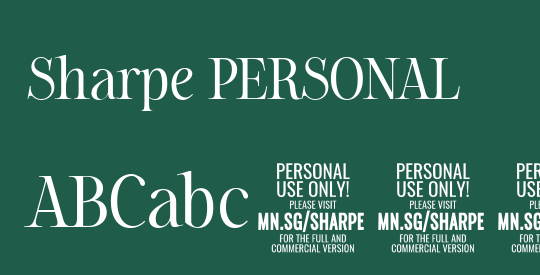 Sharpe PERSONAL