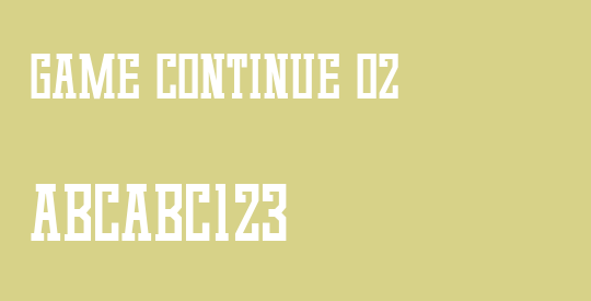 Game Continue 02
