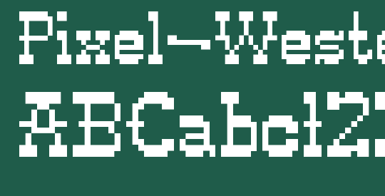Pixel-Western
