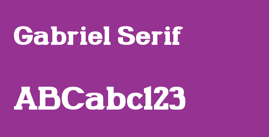 Gabriel Serif