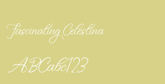 Fascinating Celestina