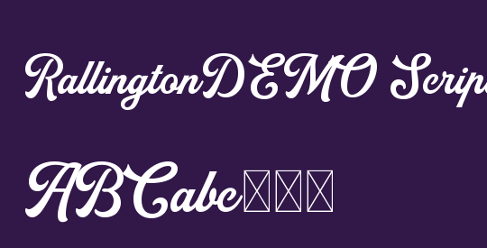 RallingtonDEMO Script