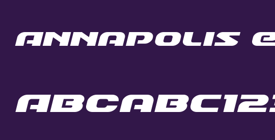 Annapolis Expanded Italic