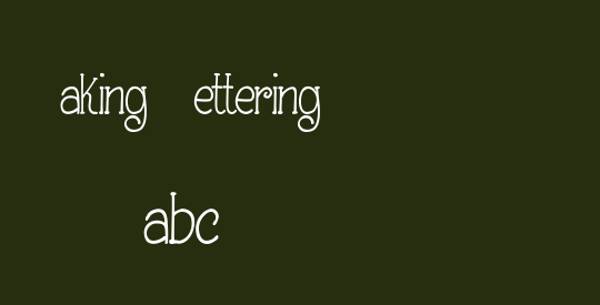 Making Lettering_DEMO