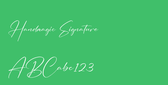 Handmagic Signature