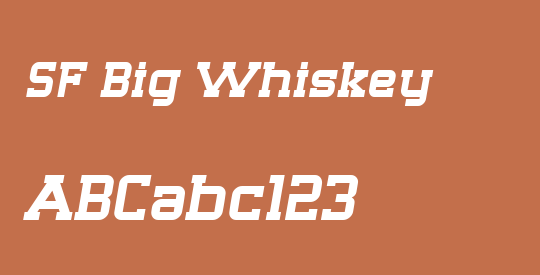 SF Big Whiskey