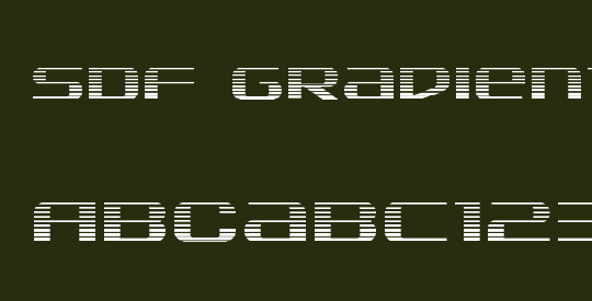 SDF Gradient