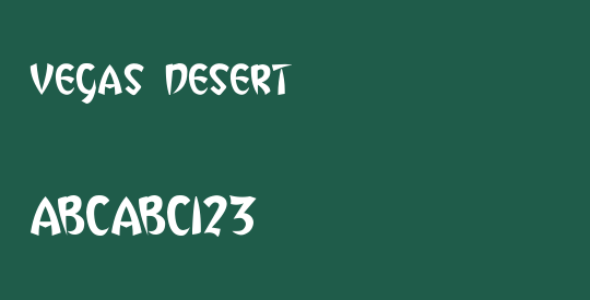 Vegas Desert