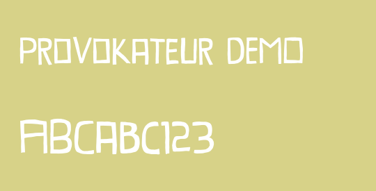 Provokateur DEMO