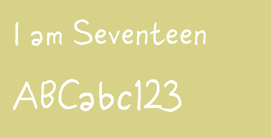I am Seventeen