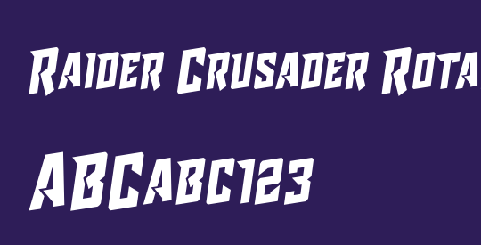 Raider Crusader Rotalic