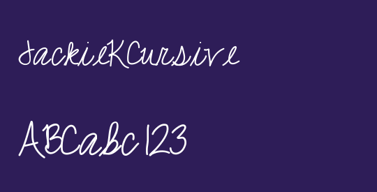 JackieKCursive