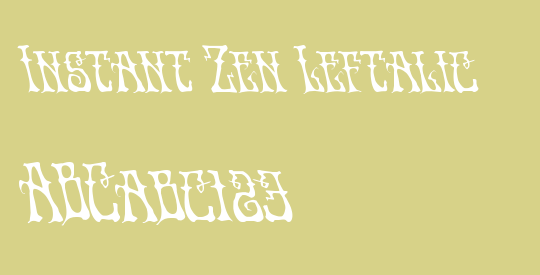 Instant Zen Leftalic