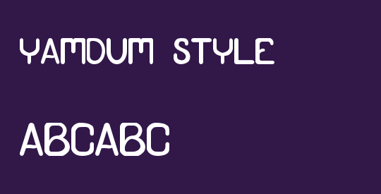 Yamdum style