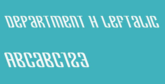 Department H Leftalic