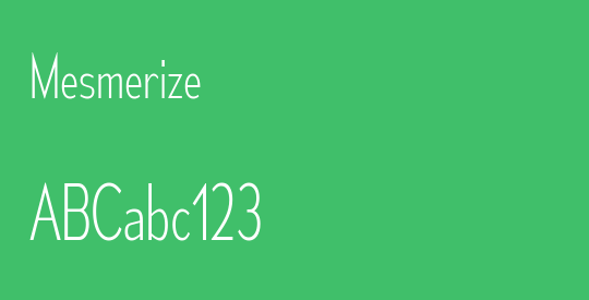 Mesmerize