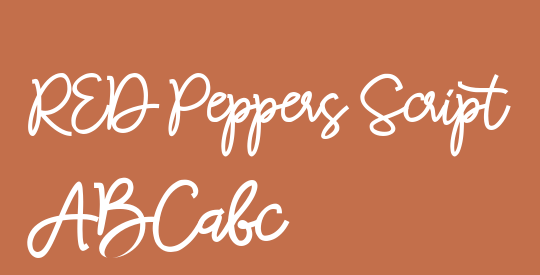 RED Peppers Script