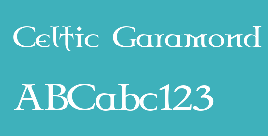 Celtic Garamond the 2nd