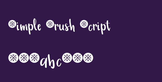 Simple Brush Script