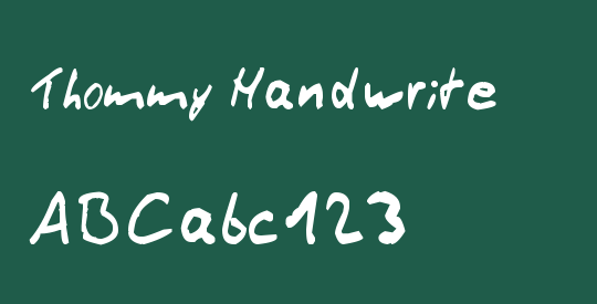 Thommy Handwrite