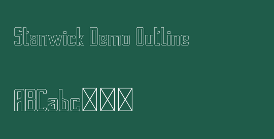Stanwick Demo Outline