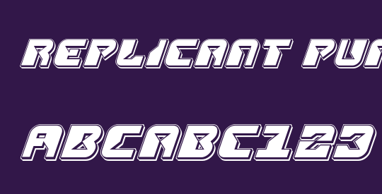 Replicant Punch Italic