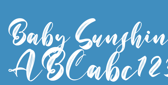 Baby Sunshine - Personal Use