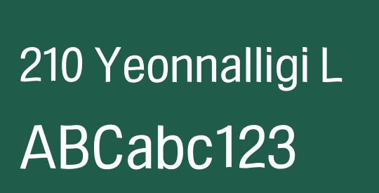 210 Yeonnalligi L