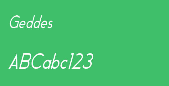 Geddes