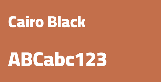 Cairo Black