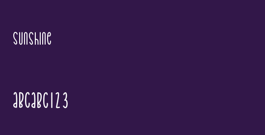 Sunshine